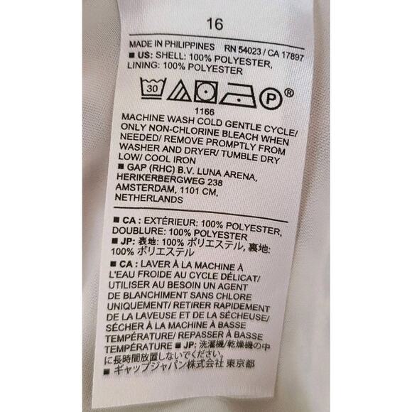 Banana Republic Silky Twist Front Blouse Size 16 New NWT Lined - Picture 11 of 11